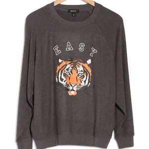 Wildfox Sommers Easy Tiger Pullover Sweatshirt
